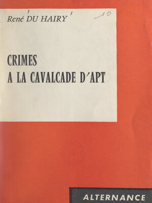 cover image of Crimes à la cavalcade d'Apt